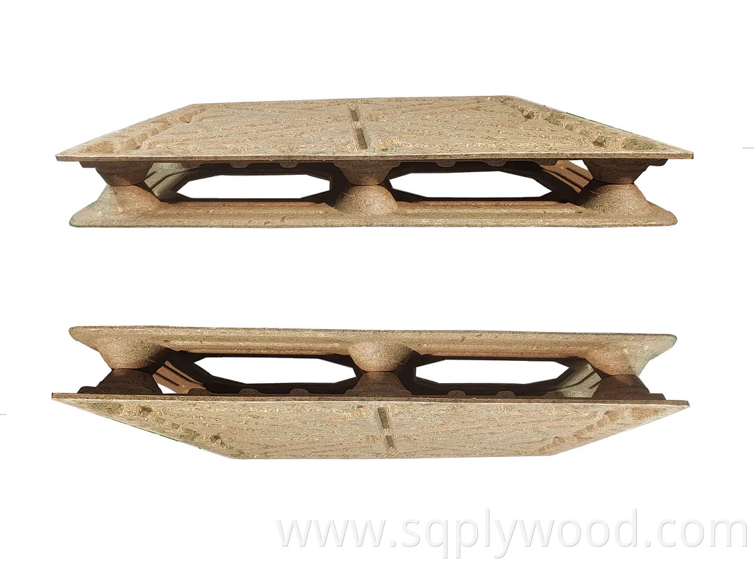 Fumigation-Free Nestable Compressed Wood Pallet